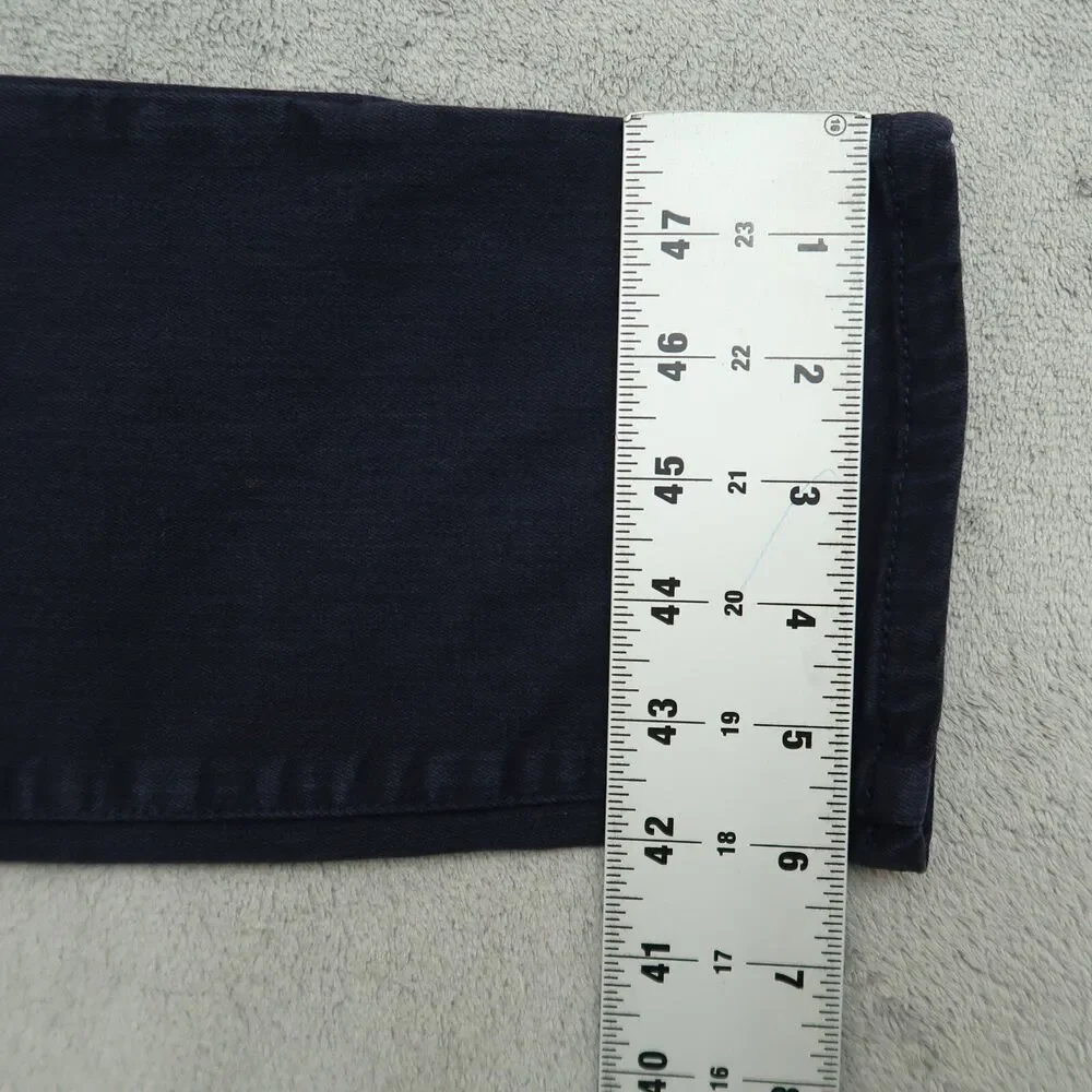 Chico's Jeans Women's Size 00 US-2 Blue Mid-Rise Girlfriend Crop 25.5